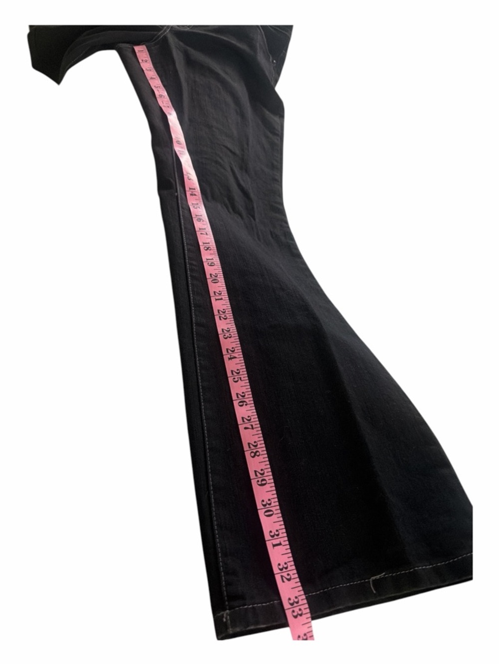 Style and Co Classic Curvy Fit High-Rise Boot Cut Black Women's Jeans Size 12 - Picture 6 of 6